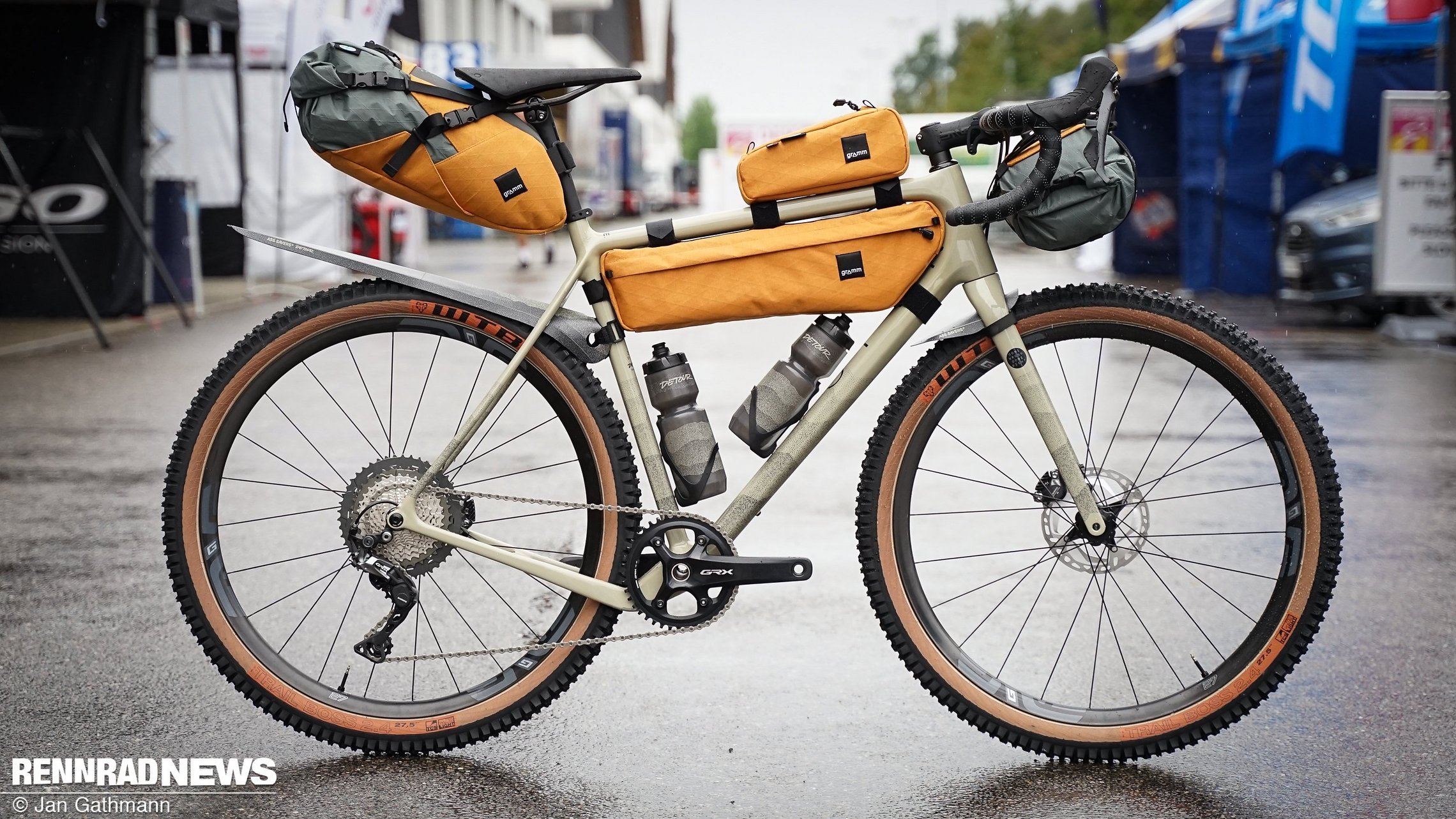 Eurobike 2019 Open Cycle Wide Detour mit Gramm Taschen