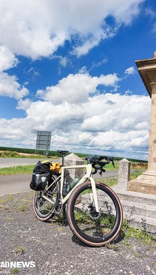 Nach 100 km wärmt mich am kältesten Tag auch mal die Sonne.