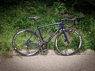 Das Trek Emonda ALR von bio-racer: Sram Red 2x11, DT Swiss Spline 38 RC Laufräder, Syntace-Komponenten