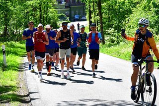 ... standen dann noch 42 km Laufen auf dem Programm.