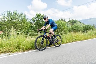 Die Sitzposition ist leicht sportlich, aber eher Endurance orientiert