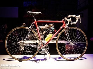 Das Pinarello Gavia von 1990 galt seinerzeit als Nonplusultra im Rennradbau