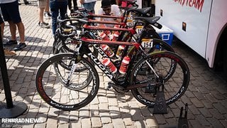 Cofidis ist neben Movistar eines der Teams, die auf Campagnolo unterwegs sind