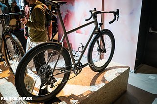 Auch ein Allroad-Bike aus Titan war ausgestellt