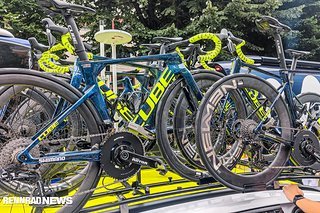 Deutsche Bikes und Laufräder bei Intermarché-Circus-Wanty.