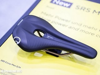 Ein Highlight bei Ergon ist der neue SRS Men, ein kompakter Rennrad-Sattel.