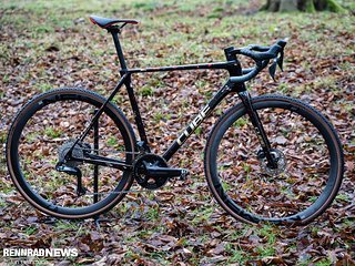 Das Rad des Deutschen Meisters U23 Hannes Degenkolb.