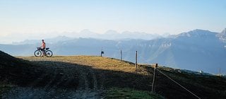 Mein Freund Davide auf der Strada Cannoni