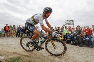 Sagan auf dem Specialized Roubaix S-Works aus seiner eigenen Kollektion