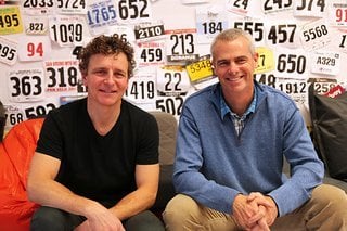 Die Strava Gründer Mark Gainey und Michael Horvath sind selbst Radsportler