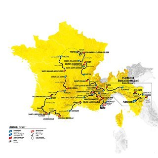 Die Tour de France Strecke 2024 ist mehr eine Bergschaukel als eine Große Schleife