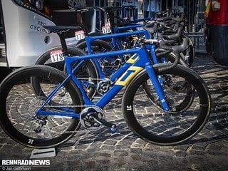 3T Strada mit mechanischer Sram Force 1x11 bei Aqua Blue Sports