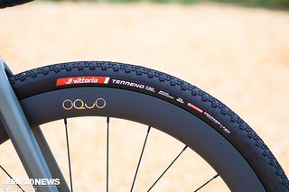 Am Testrad waren Vittoria Terreno T30 in 40 mm montiert. Am Testrad waren Vittoria Terreno T30 in 40 mm montiert.