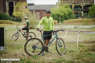 Lukas aus Bochum mit seinem Cube Nuroad Race aus 2021