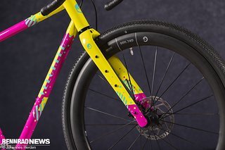 Das Icon-X ist ein vielseitiges Gravel Bike und kann variantenreich aufgebaut werden.