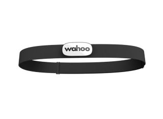 Der neue Wahoo Trackr Herzfrequenz-Brustgurt mit integriertem Lithium-Ionen-Akku.