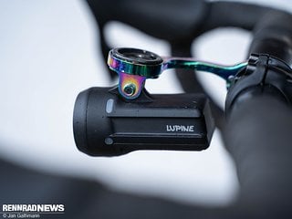 Die Lupine SL Grano ist ein lichtstärkerer Bruder der SL Mono für den Einsatz am GoPro-Mount von GPS-Geräthaltern.