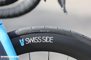 Laufräder von Swiss Side mit 62 mm hohen Felgen