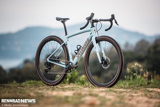 Das Specialized Diverge Expert Carbon rangiert im mittleren Segment der Diverge Modelle