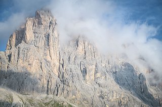 Einige der Berge entlang der Route kenne ich vom Bergsteigen