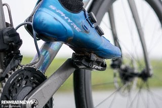 Die Time Klick-Pedale sind nicht ganz so weit verbreitet wie die Systeme von Look und Shimano