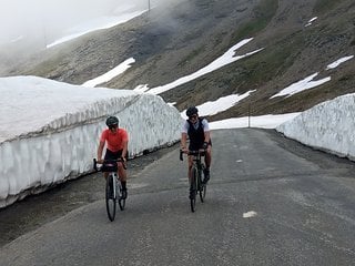 Schneewände am Izouard – Brrrrr