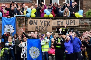 Radsportbegeisterung in Yorkshire