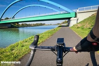 Am Dortmund-Ems-Kanal entlang. Schön ist's hier