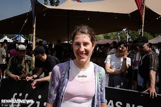 Rosa Klöser konnte sich bei der Traka 200 den zweiten Platz sichern.