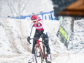 Aber Marcel Meisen fuhr schon vor den ersten Kehren an die Spitze.