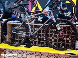 Bei Marin stand das Gravel Bike Four Corners aus Stahl für 2.199 €.