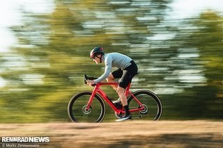 Fahrtwind spielt auf dem Rennrad immer eine Rolle