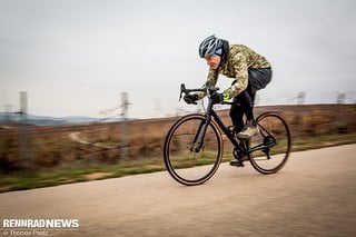 Beim Schnellfahren ist das BMC in seinem Element