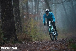 Auf gut gepflegten Waldwegen ist das Kaius in seinem Element