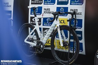Einmal mehr war das Canyon Aeroad CFR von Mathieu van der Poel das schnellste Rad des Tages bei den Männern. Einmal mehr war das Canyon Aeroad CFR von Mathieu van der Poel das schnellste Rad des Tages bei den Männern.