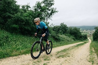 Klettern mit dem leichten Terra Race gibt auch mit Rennpuls noch ein gutes Gefühl. Klettern mit dem leichten Terra Race gibt auch mit Rennpuls noch ein gutes Gefühl.