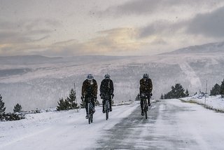 Radfahren bei Kälte