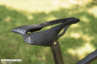 Selle Italia bietet den SLR weiterhin in zwei Breiten an: 130 mm (hier im Bild) und 145 mm