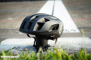 Vorne und oben ist die Helmschale weniger geschlossen als beim Cytal.