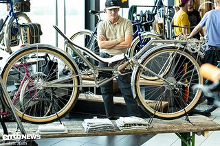 Da staunen sogar andere Rahmenbauer – das Liegerad von Meerglas hat vollkommen zurecht den Best in Show Award gewonnen. Da staunen sogar andere Rahmenbauer – das Liegerad von Meerglas hat vollkommen zurecht den Best in Show Award gewonnen.