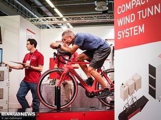 Am meisten nachgedacht haben wir nach dem Besuch aber über diesen kompakten Windtunnel aus Japan