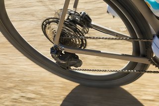 Das GRX Di2-Schaltwerk ist nur mit langem Käfig erhältlich.