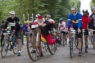 Didi Senft natürlich mit am Start.