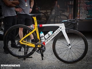 Das Pinarello Dogma F10 von Sergio Henao Montoya