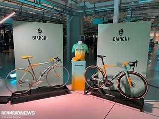 Das Specialissima RC Pantani Limited Edition ist eine Verneigung an einen der sportlichen Helden von Bianchi