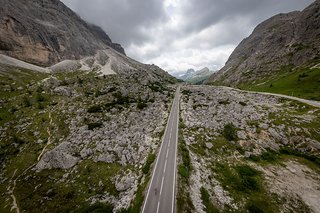 Komplett surreal, diese Dolomiten und ihre Pässe