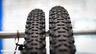 Die neuen Schwalbe G-One Ultrabite Gravelreifen in 40 und in 50 mm im Vergleich