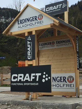 Der neue CRAFT-Speedpoint powered by Erdinger Alkoholfrei in Bayrischzell.