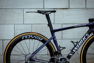 Das S-Works Tarmac SL7 für die Ronde hatte eine 50-37 Profi-Kurbel und augenscheinlich die 10-33 Kassette.