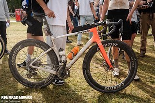 Das Cervélo Àspero von Connor Sens aus Australien.